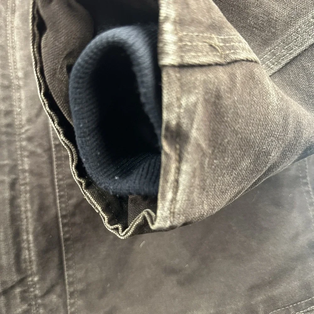 Mens XL TALL XLT Carhartt C26 DKB Chore Coat Jacket w/ Detachable Hood A148 DKB